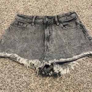 Pac sun high rise festival short, sz 24, excellent condition